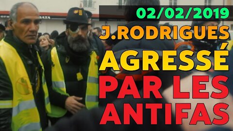 J.Rodrigues agressé par les antifas