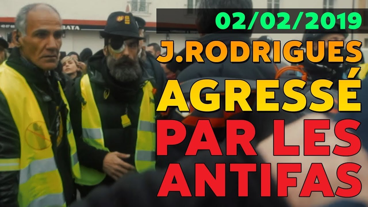 J.Rodrigues agressé par les antifas