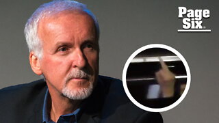 James Cameron Flips Fans the Bird