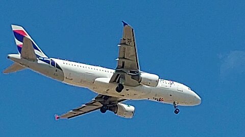 Airbus A320 PR-MHK vindo de Teresina para Fortaleza