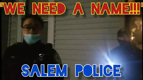 Kicking Cops Off Private Property. ID Refusal. Flexing Your Rights. Salem. Mass.