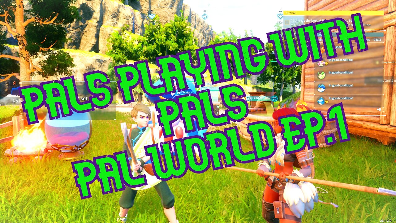 Pals Playing With Pals (PALWORLD EP.1)