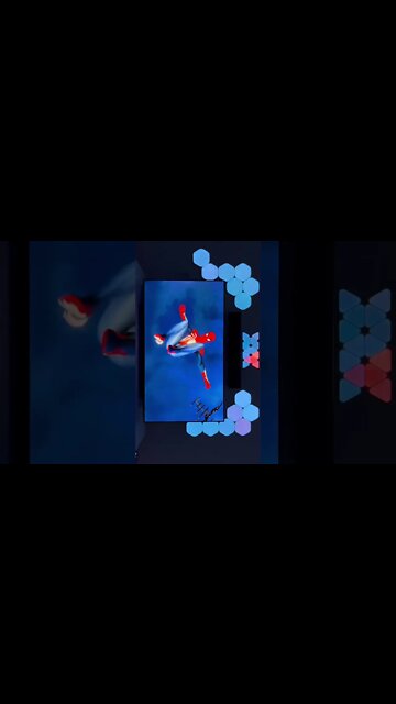 Spider-Man on an LG C1! #gaming #playstation #ps5 #spiderman #gamingsetup #nanoleaf