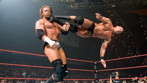 Triple H vs Randy Orton, Umaga, Randy Orton Last Man Standing No Mercy 2007 Highlights