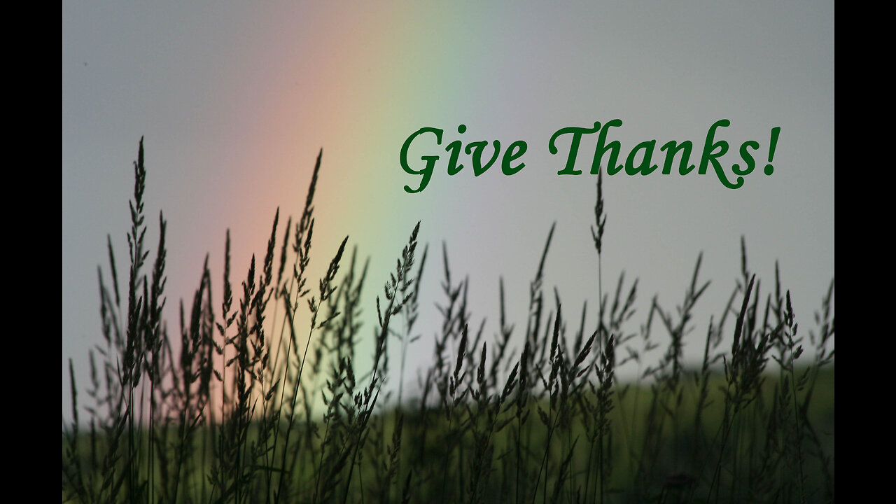 Give Joyful Thanks!