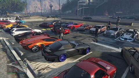 Gta5 car meet