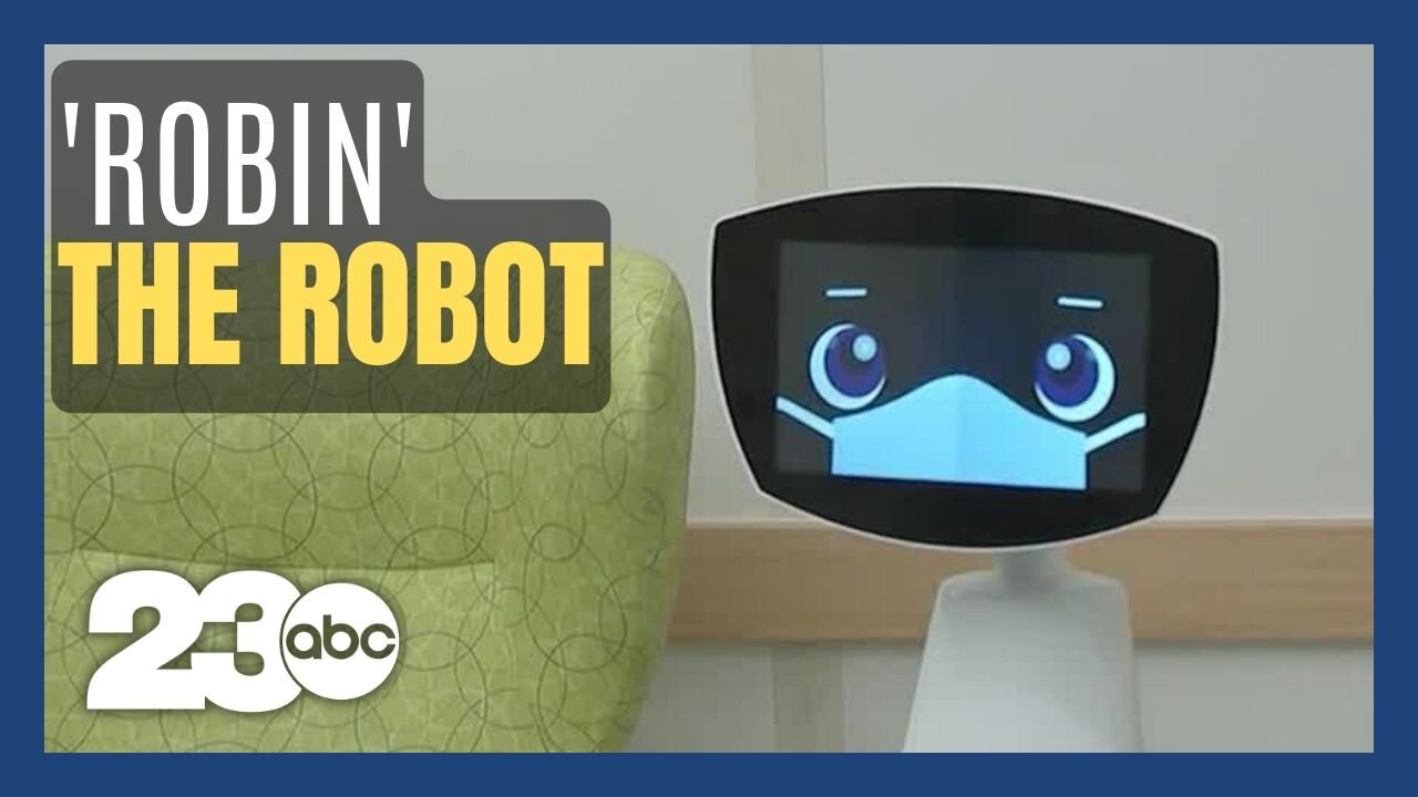 Massachusetts hospital uses Robin, a 'comfort robot,' to help children feel calmer in medical settings