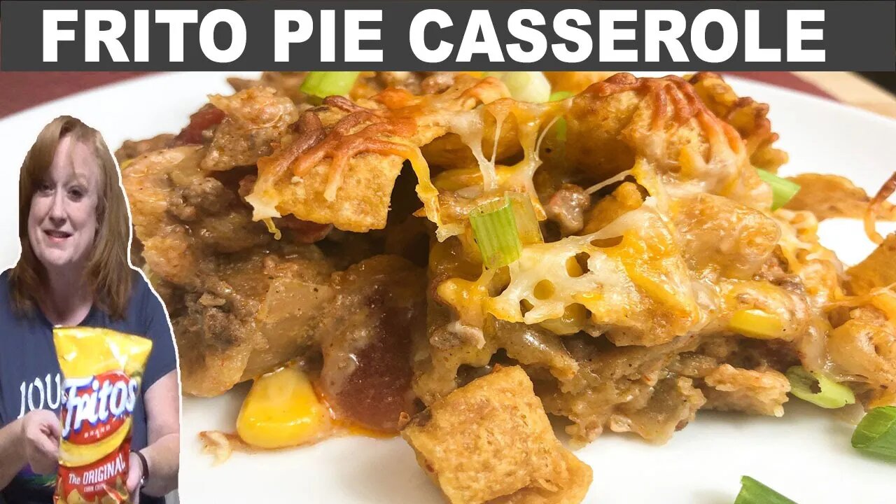 FRITO PIE CASSEROLE | Easy Recipe with Tex-Mex Flavors