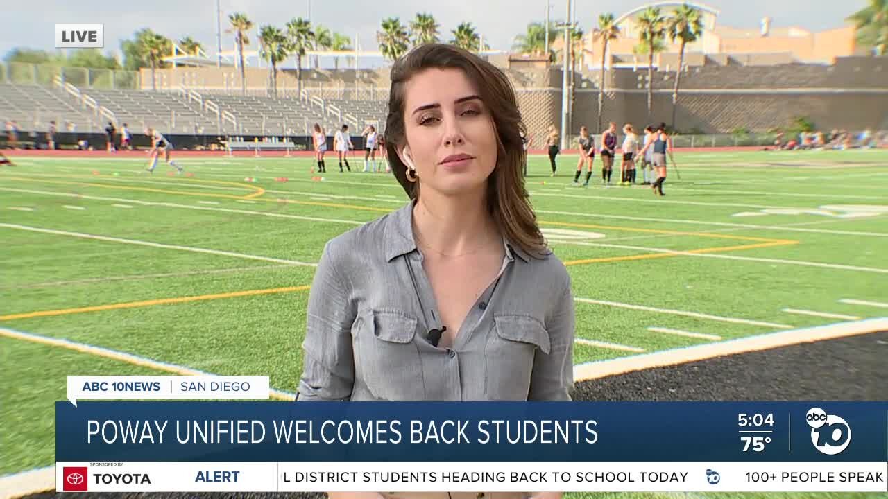 Westview High students return to campus