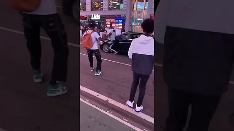 Kid Gets Hit By Car While Running!