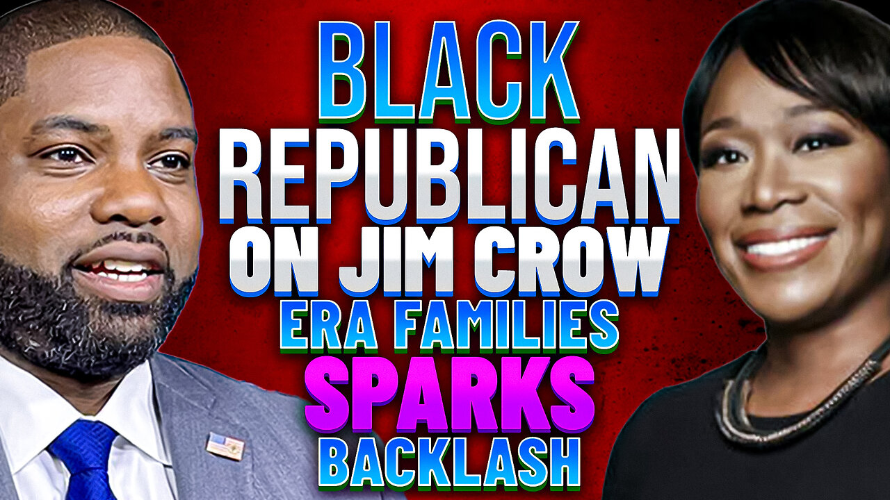 Black Republican Says MORE Black Families During Jim Crow, Gets Attacked Instead SMH