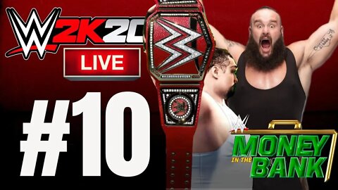 WWE 2k20: My Career - Episode #10 - Can J.B. Gunner Keep Braun Strowman From Walking Away Champion?