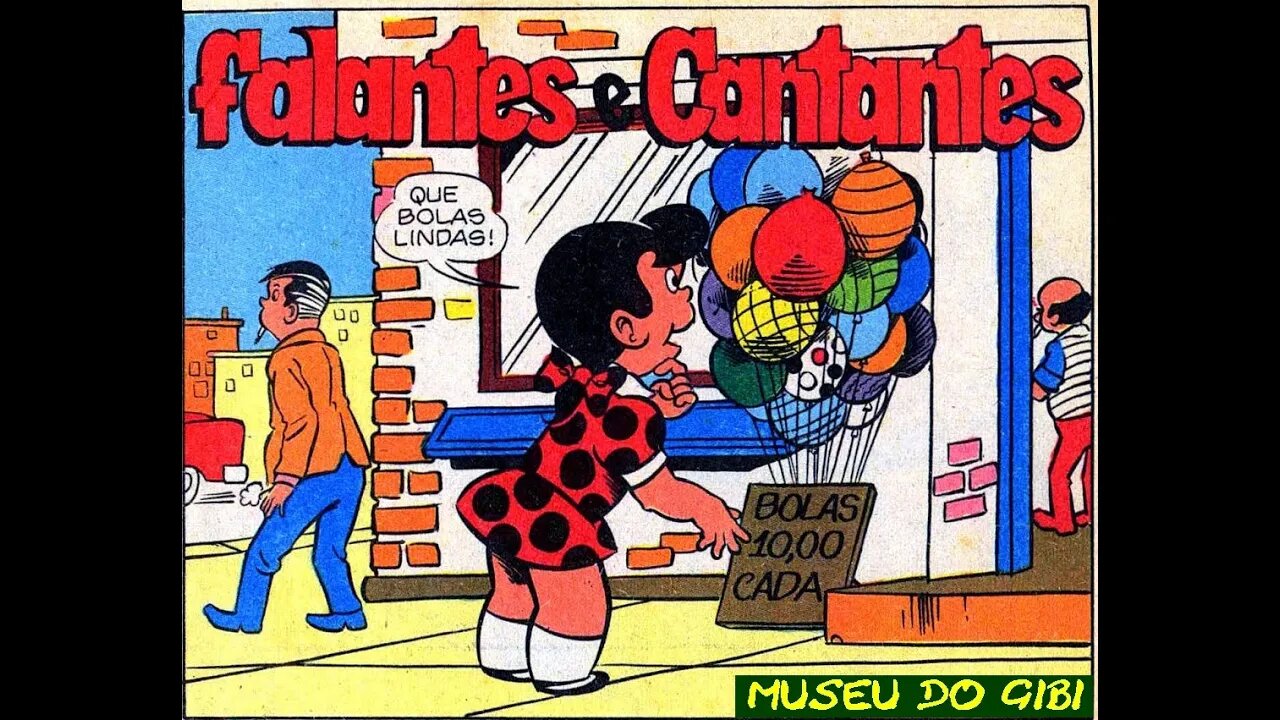 1 TININHA EM FALANTES E CANTANTES -#museudogibi #quadrinhos #comics #manga