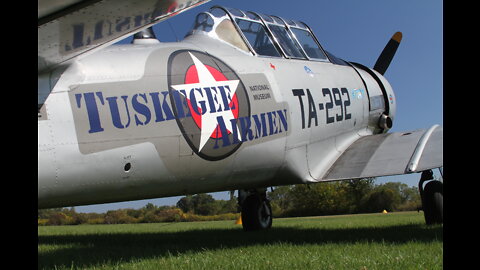 WW2 Training Planes visit Clinton, Michigan