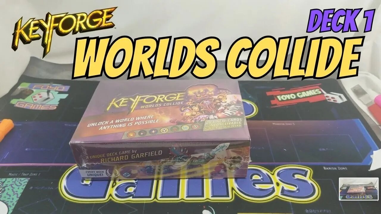 Keyforge - World's Collide - Deck 1 - SAS at end