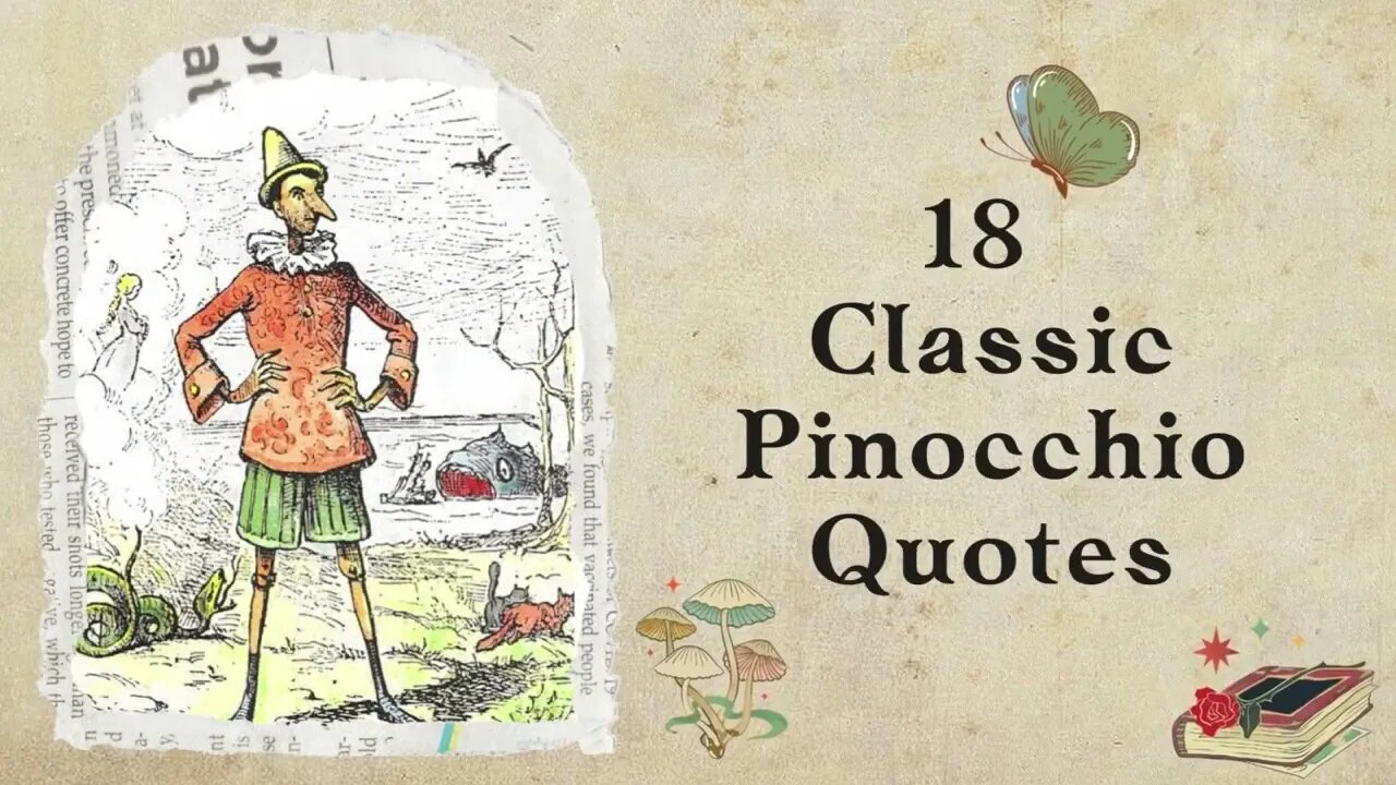 18 Classic Pinocchio Quotes That Will Change Your Life 🤥