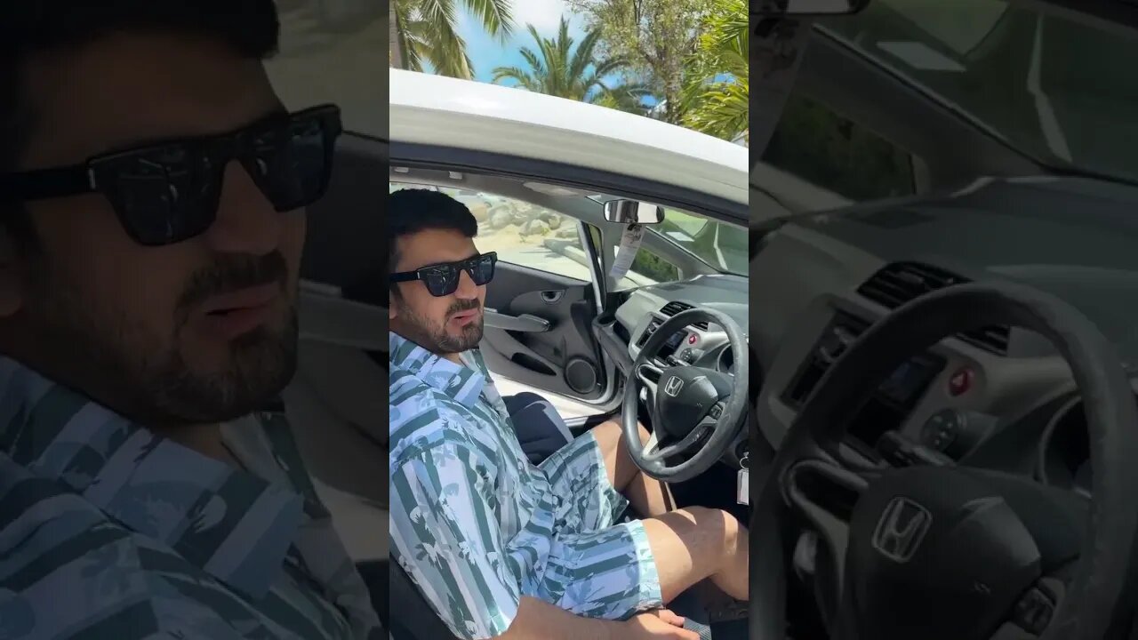 Shahid Anwar Funny Video in Honda #gareebo