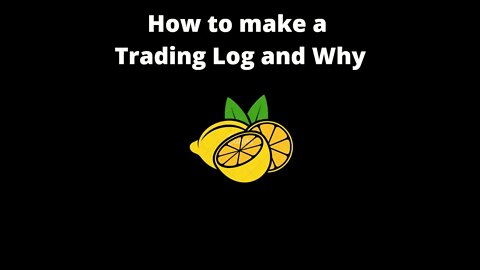 How to Make a Trading Log and the Magic of Compounding Profits