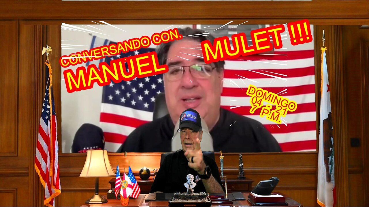 CONVERSANDO CON MANUEL MULET 04.21 - 7 PM