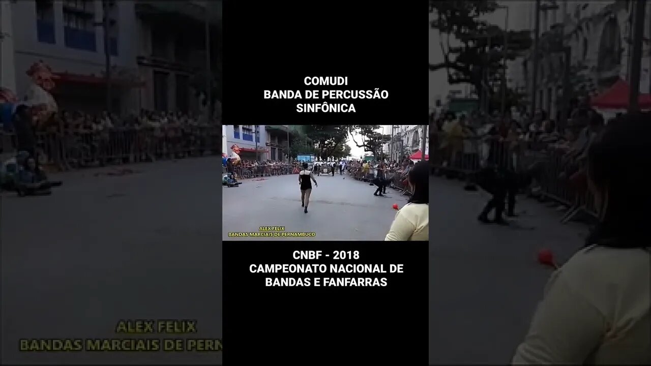 COMUDI - BANDA DE PERCUSSÃO SINFÔNICA 2018 - #Shorts