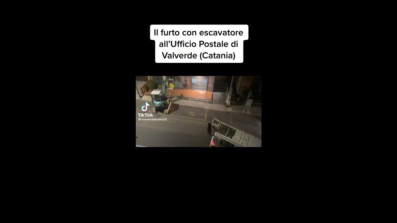 Italy, Ladroes roubam banco