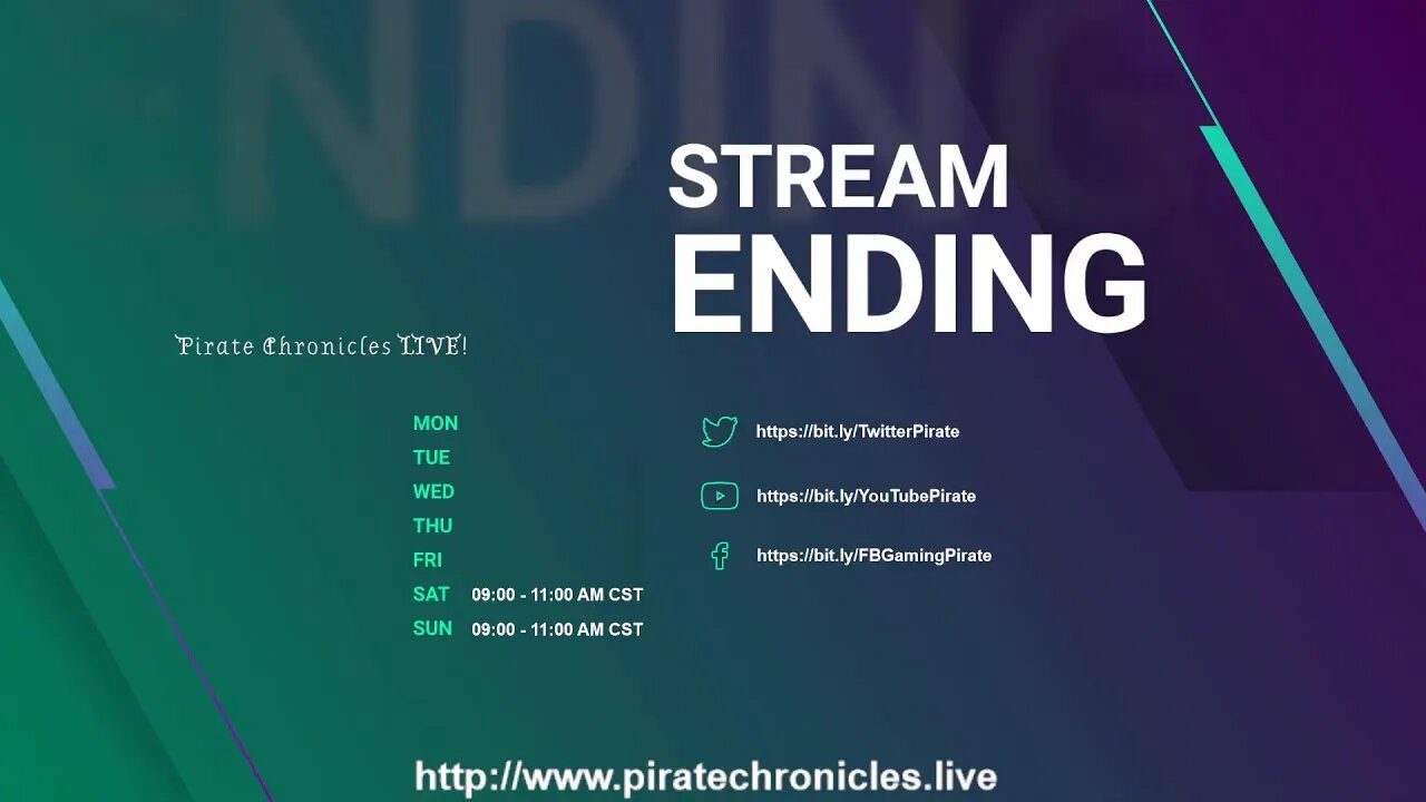 Pirate Chronicles is LIVE!