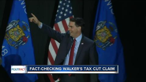 PolitiFact: Walker's tax cuts