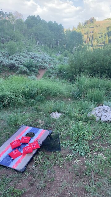 First camping trip and tango is perimeter patrol 😂