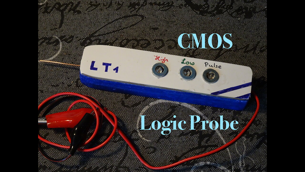 CMOS Logic Probe Logiktester selber bauen