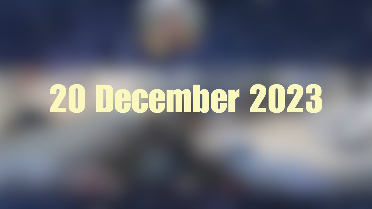 20 December 2023 | Live | Livestream | December | 2023