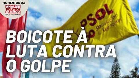 Ala "esquerda" do PSOL faz manifesto contra o apoio ao PT | Momentos da Análise Política da Semana