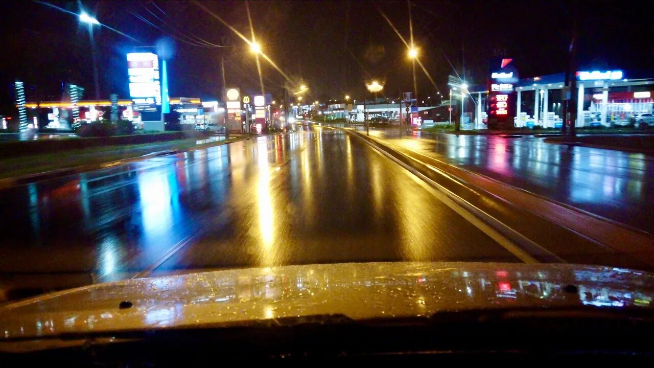 M1 Motorway Night Drive || Queensland || Australia