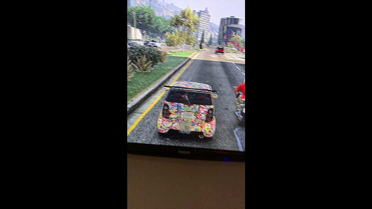 GTA v random civilian ride