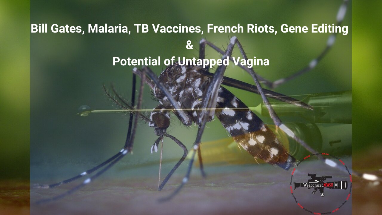 Bill Gates, Malaria, TB Vaccines, French Riots, Gene Editing & Potential of Untapped Vagina