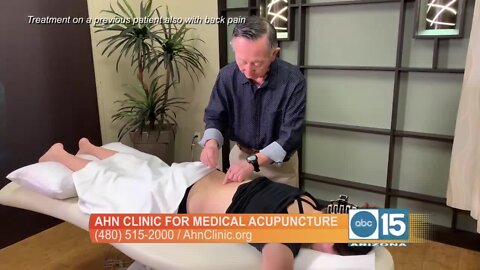 Back pain got you down? Call Dr Yang Ahn for an acupuncture treatment