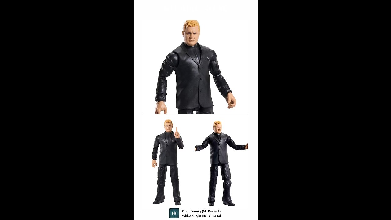 Mr. Perfect Curt Hennig Mattel Figure reveal!