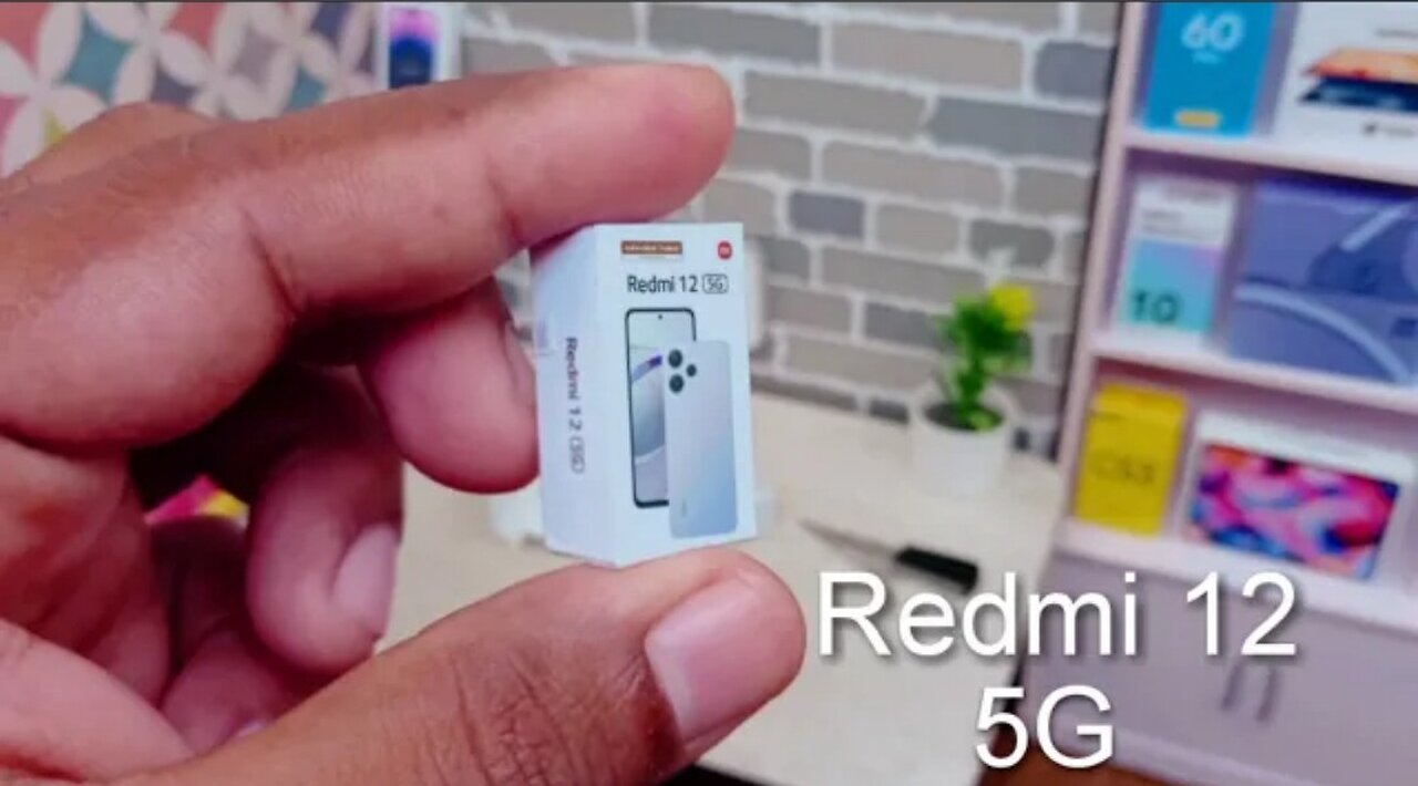 Redmi 12 5G Miniature unboxing | Minibox