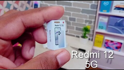Redmi 12 5G Miniature unboxing | Minibox