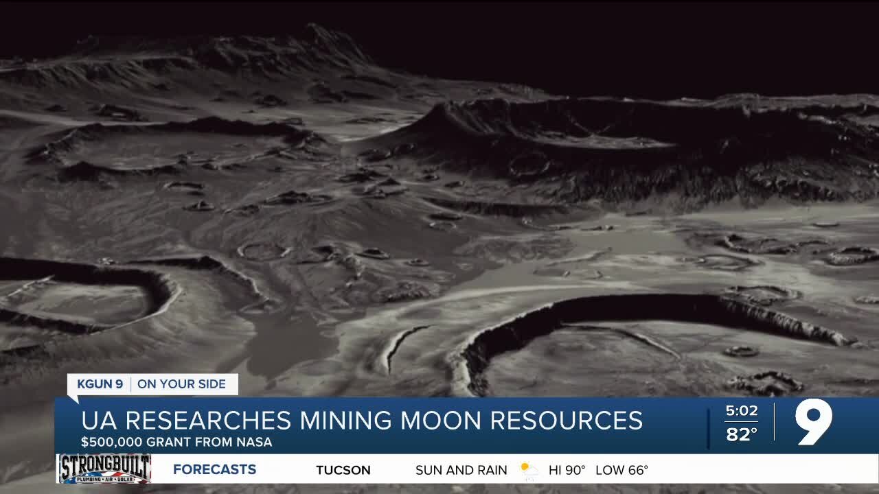 NASA grants UArizona $500,000 to research mining lunar resources