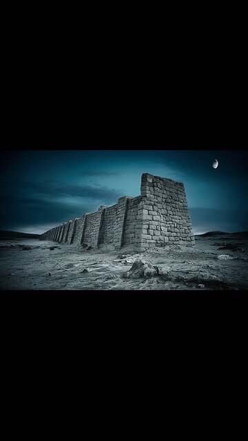 DUDE FINDS MASSIVE WALL 🧱 IN THE MIDDLE OF NOWHERE