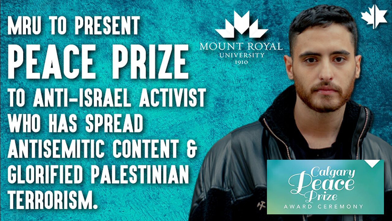 MRU Giving Peace Prize To Anti-Israel Activist Who's Spread Antisemitic Content & Praised Terrorism