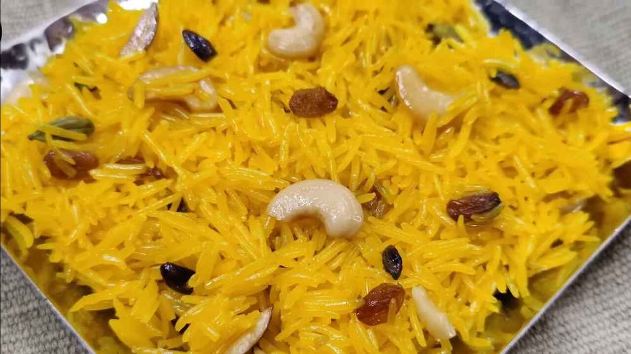 How to make Sweet Rice with yougurt and milk in pakistani style