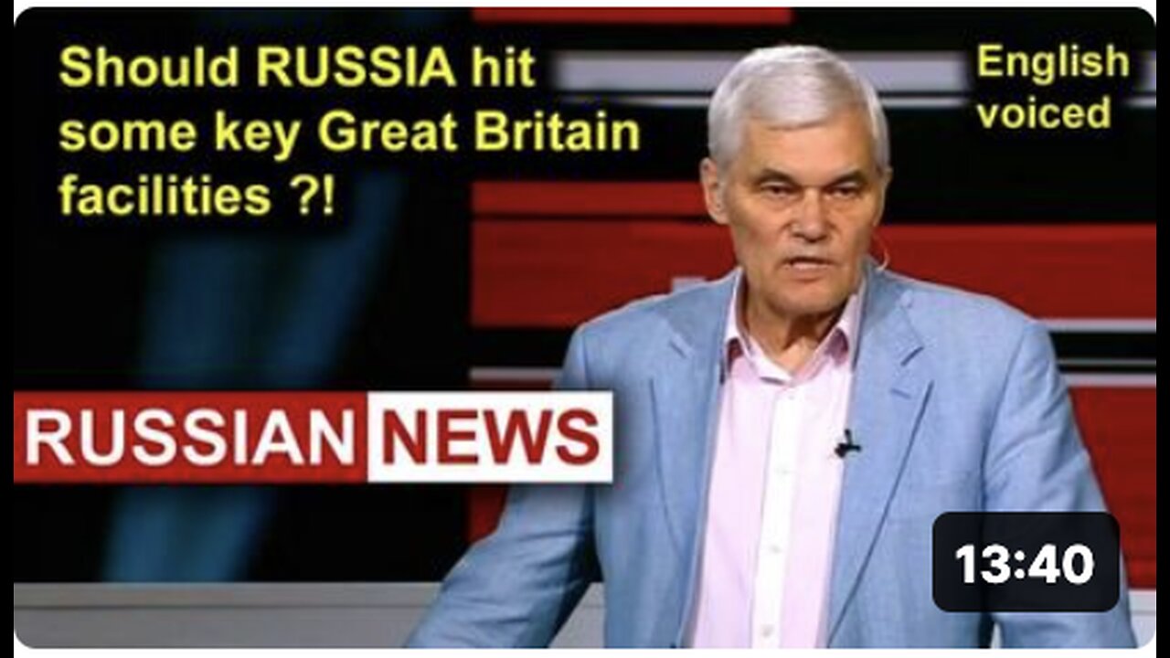 Should Russia hit some key Great Britain facilities?! Ukraine