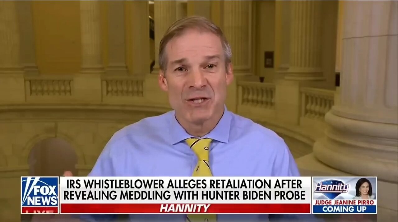 Dems Are Trying To Crush FBI Whistleblowers: Jim Jordan