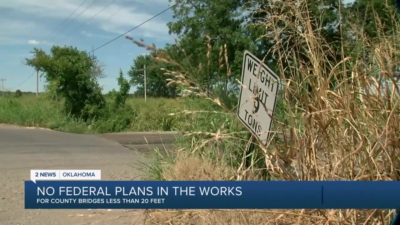 No federal plans in the works for some county bridges