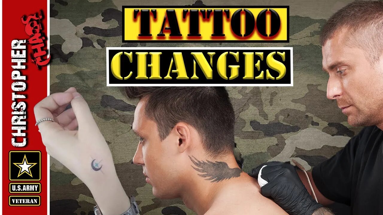 New Army tattoo policy as of 22 June 2022