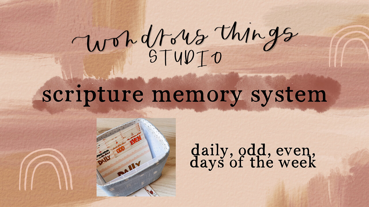 Scripture Memory System