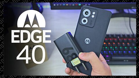 VALE A PENA COMPRAR O MOTOROLA EDGE 40? O celular 5G com tela P-OLED de 144Hz!