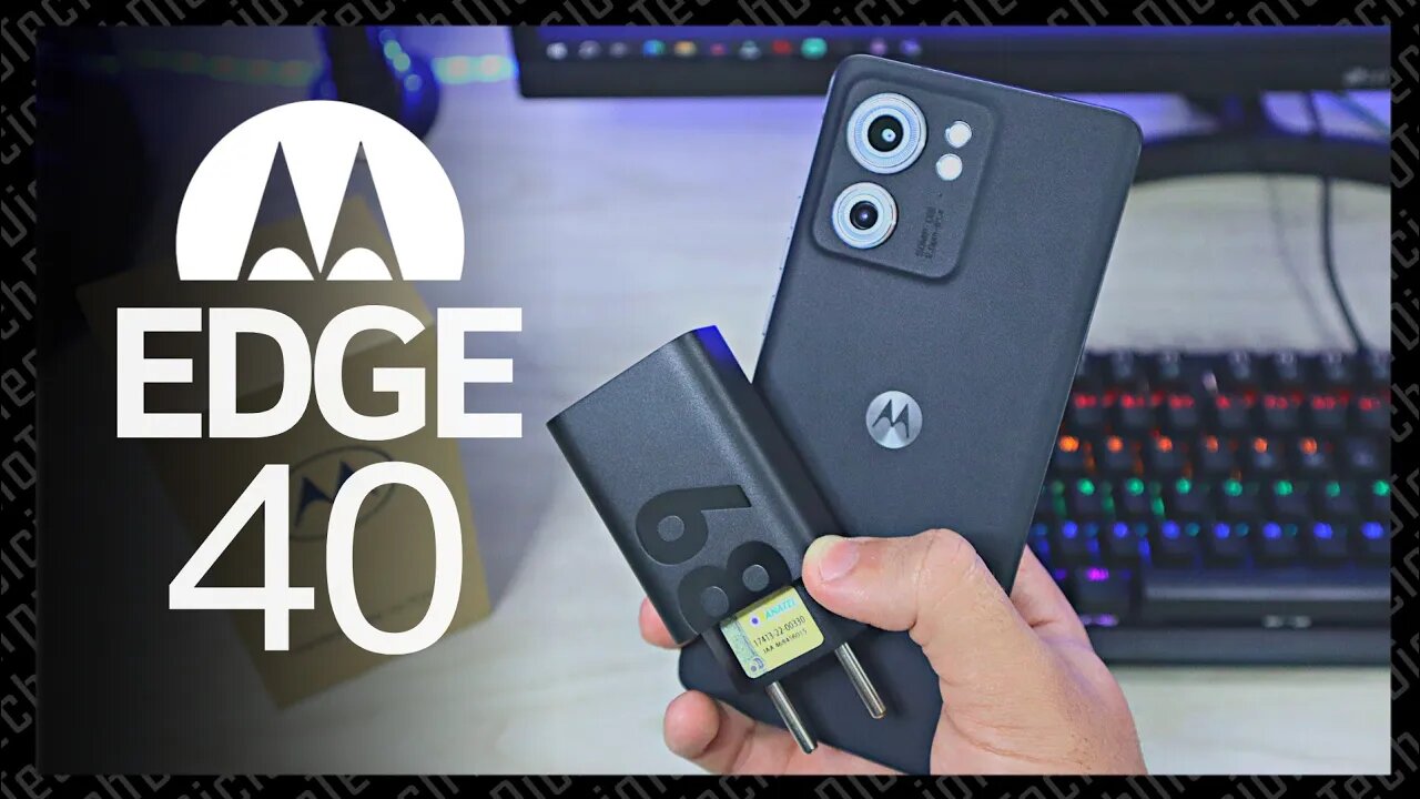 VALE A PENA COMPRAR O MOTOROLA EDGE 40? O celular 5G com tela P-OLED de 144Hz!