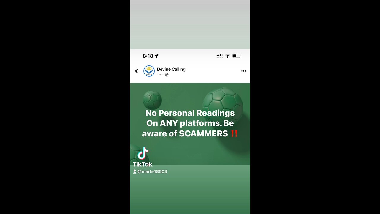 Be aware SCAMMERS ‼️